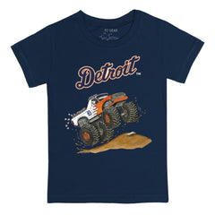 Detroit Tigers Tiny Turnip Youth Monster Truck T-Shirt - MLB