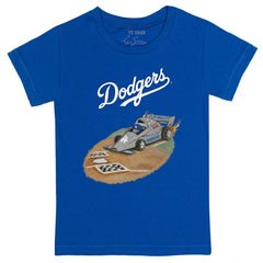 Los Angeles Dodgers Tiny Turnip Youth Race Car T-Shirt - MLB