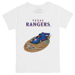 Texas Rangers Tiny Turnip Youth Race Car T-Shirt - MLB