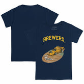 Milwaukee Brewers Tiny Turnip Youth Race Car T-Shirt - MLB