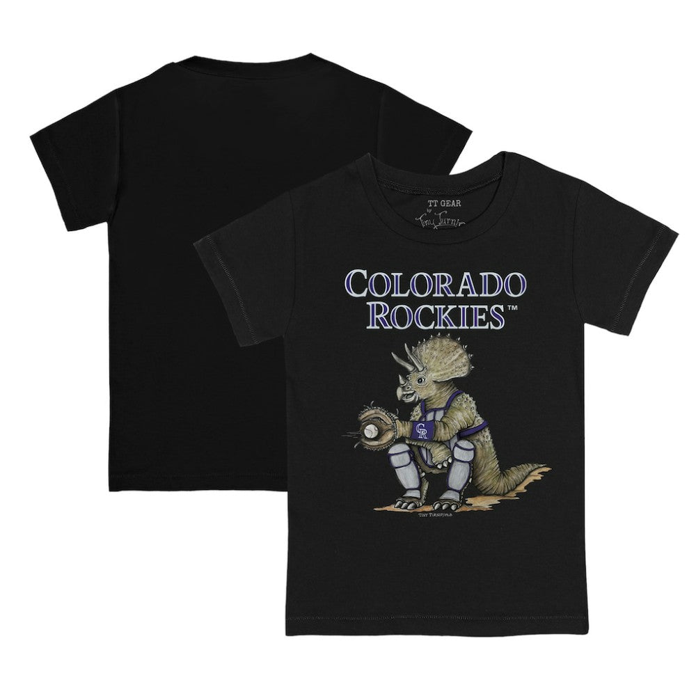 Colorado Rockies Tiny Turnip Youth Triceratops T-Shirt - MLB