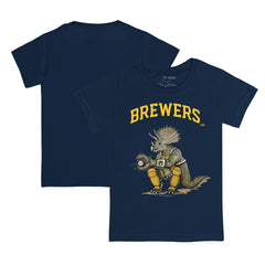 Milwaukee Brewers Tiny Turnip Youth Triceratops T-Shirt - MLB