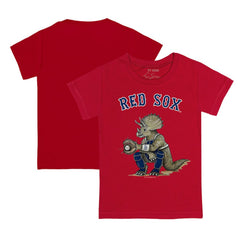 Boston Red Sox Tiny Turnip Youth Triceratops T-Shirt - MLB