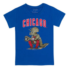 Chicago Cubs Tiny Turnip Youth Triceratops T-Shirt - MLB