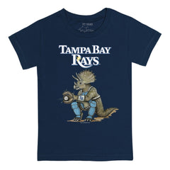 Tampa Bay Rays Tiny Turnip Youth Triceratops T-Shirt - MLB