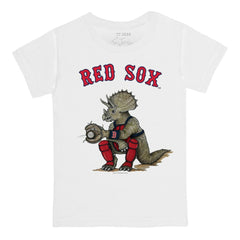 Boston Red Sox Tiny Turnip Youth Triceratops T-Shirt - MLB
