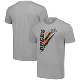 Anaheim Ducks Starter Color Scratch T-Shirt - Heather Gray - NHL