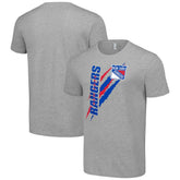 New York Rangers Starter Color Scratch T-Shirt - Heather Gray - NHL