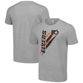 Philadelphia Flyers Starter Color Scratch T-Shirt - Heather Gray - NHL