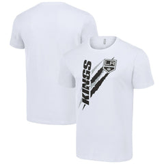 Los Angeles Kings Starter Color Scratch T-Shirt - White - NHL