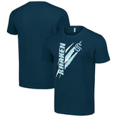 Seattle Kraken Starter Color Scratch T-Shirt - Deep Sea Blue - NHL