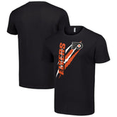 Philadelphia Flyers Starter Color Scratch T-Shirt - Black - NHL