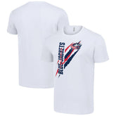 Columbus Blue Jackets Starter Color Scratch T-Shirt - White - NHL