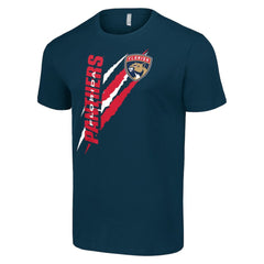 Florida Panthers Starter Color Scratch T-Shirt - Navy - NHL