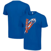 Edmonton Oilers Starter Color Scratch T-Shirt - Royal - NHL