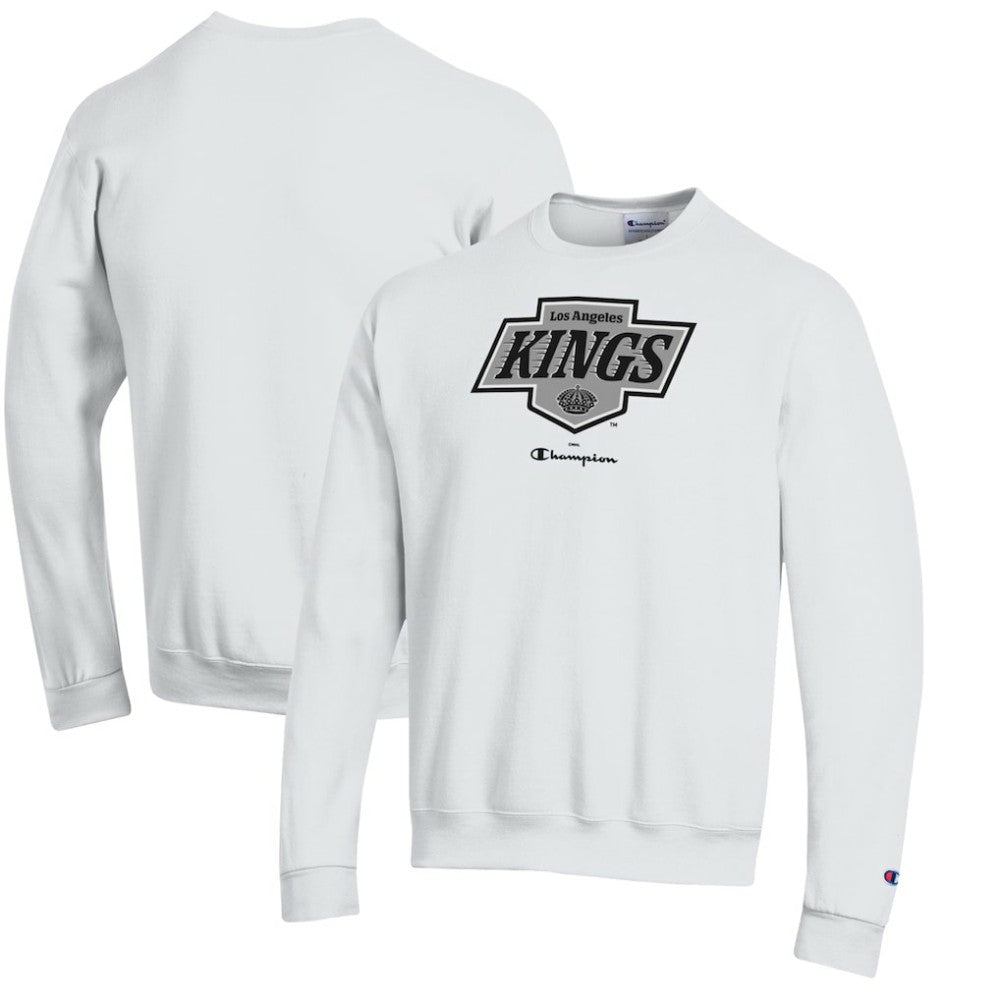 Los Angeles Kings Champion Eco Powerblend Crewneck Sweatshirt - White - NHL