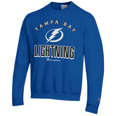 Tampa Bay Lightning Champion Eco Powerblend Crewneck Sweatshirt - Royal - NHL
