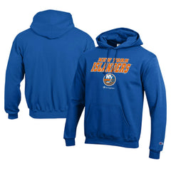 New York Islanders Champion Eco Powerblend Pullover Hoodie - Royal - NHL