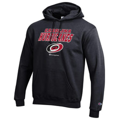 Carolina Hurricanes Champion Eco Powerblend Pullover Hoodie - Black - NHL