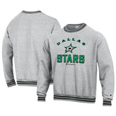 Dallas Stars Champion Reverse Weave Yarn Dye Pullover Sweatshirt - Heather Gray - NHL