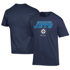 Winnipeg Jets Champion Jersey T-Shirt - Navy - NHL