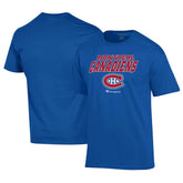 Montreal Canadiens Champion Jersey T-Shirt - Royal - NHL