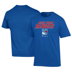 New York Rangers Champion Jersey T-Shirt - Royal - NHL
