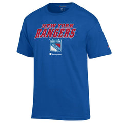 New York Rangers Champion Jersey T-Shirt - Royal - NHL