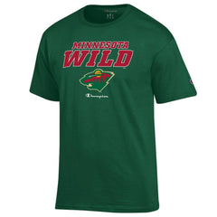 Minnesota Wild Champion Jersey T-Shirt - Hunter Green - NHL