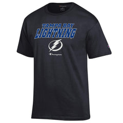 Tampa Bay Lightning Champion Jersey T-Shirt - Black - NHL