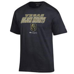 Vegas Golden Knights Champion Jersey T-Shirt - Black - NHL