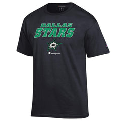 Dallas Stars Champion Jersey T-Shirt - Black - NHL