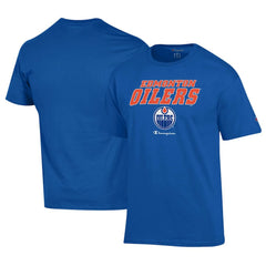 Edmonton Oilers Champion Jersey T-Shirt - Royal - NHL