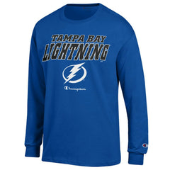 Tampa Bay Lightning Champion Long-Sleeve Jersey T-Shirt - Royal - NHL