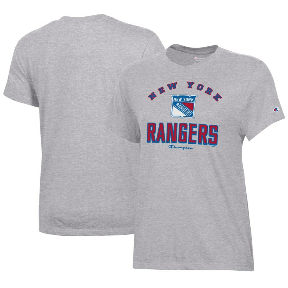 New York Rangers Champion Women's Core T-Shirt - Heather Gray - NHL