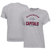 Washington Capitals Champion Women's Core T-Shirt - Heather Gray - NHL
