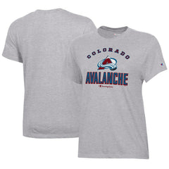 Colorado Avalanche Champion Women's Core T-Shirt - Heather Gray - NHL