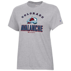 Colorado Avalanche Champion Women's Core T-Shirt - Heather Gray - NHL