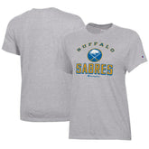 Buffalo Sabres Champion Women's Core T-Shirt - Heather Gray - NHL