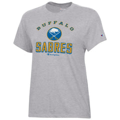 Buffalo Sabres Champion Women's Core T-Shirt - Heather Gray - NHL