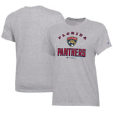 Florida Panthers Champion Women's Core T-Shirt - Heather Gray - NHL