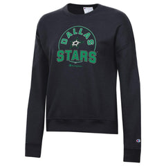 Dallas Stars Champion Women's Powerblend Pullover Sweatshirt - Black - NHL