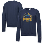 St. Louis Blues Champion Women's Powerblend Pullover Sweatshirt - Navy - NHL