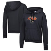 Philadelphia Flyers Champion Women's Powerblend Fleece Pullover Hoodie - Black - NHL