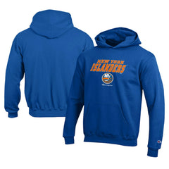 New York Islanders Champion Youth Eco Powerblend Pullover Hoodie - Royal - NHL