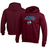 Colorado Avalanche Champion Youth Eco Powerblend Pullover Hoodie - Burgundy - NHL