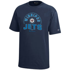 Winnipeg Jets Champion Youth Jersey T-Shirt - Navy - NHL