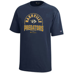 Nashville Predators Champion Youth Jersey T-Shirt - Navy - NHL