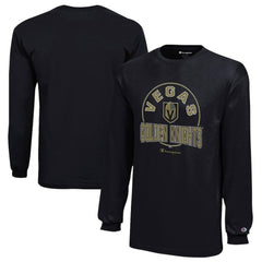 Vegas Golden Knights Champion Youth Long-Sleeve Jersey T-Shirt - Black - NHL