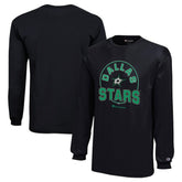 Dallas Stars Champion Youth Long-Sleeve Jersey T-Shirt - Black - NHL